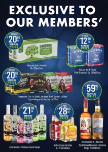 Quench Liquor Jan specials