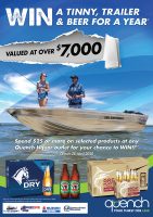 Tinny, Trailer and A Holiday Beer Competition